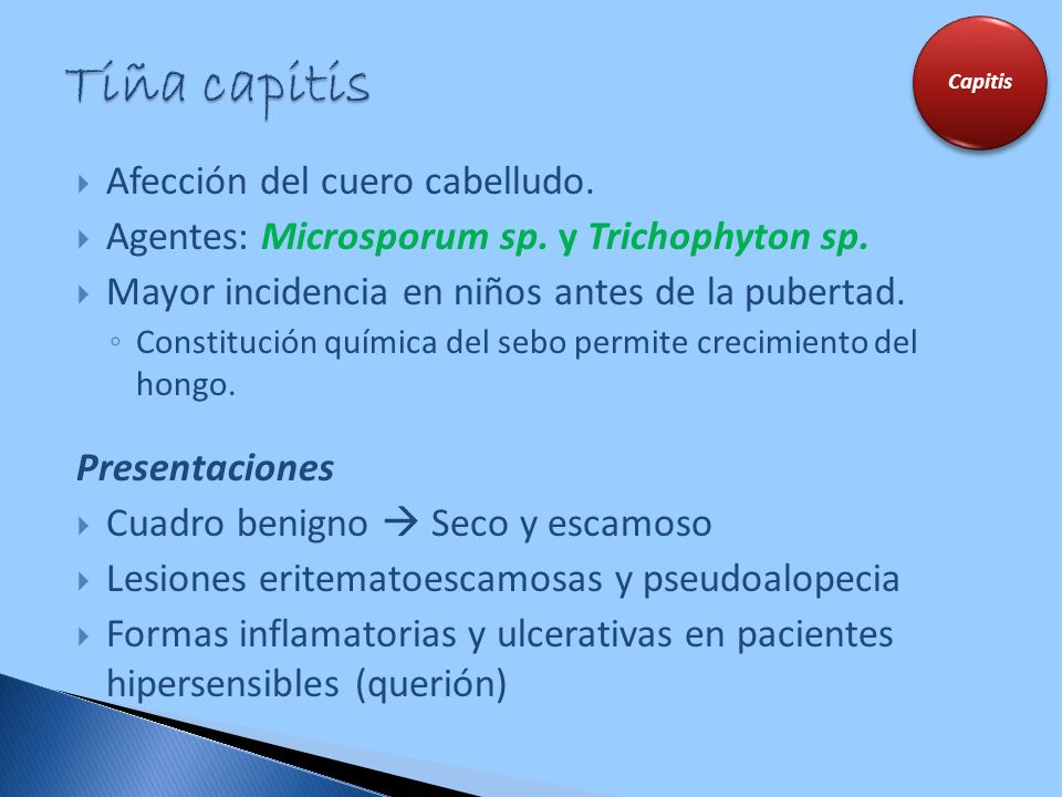 tiña del cuerpo agente etiologico